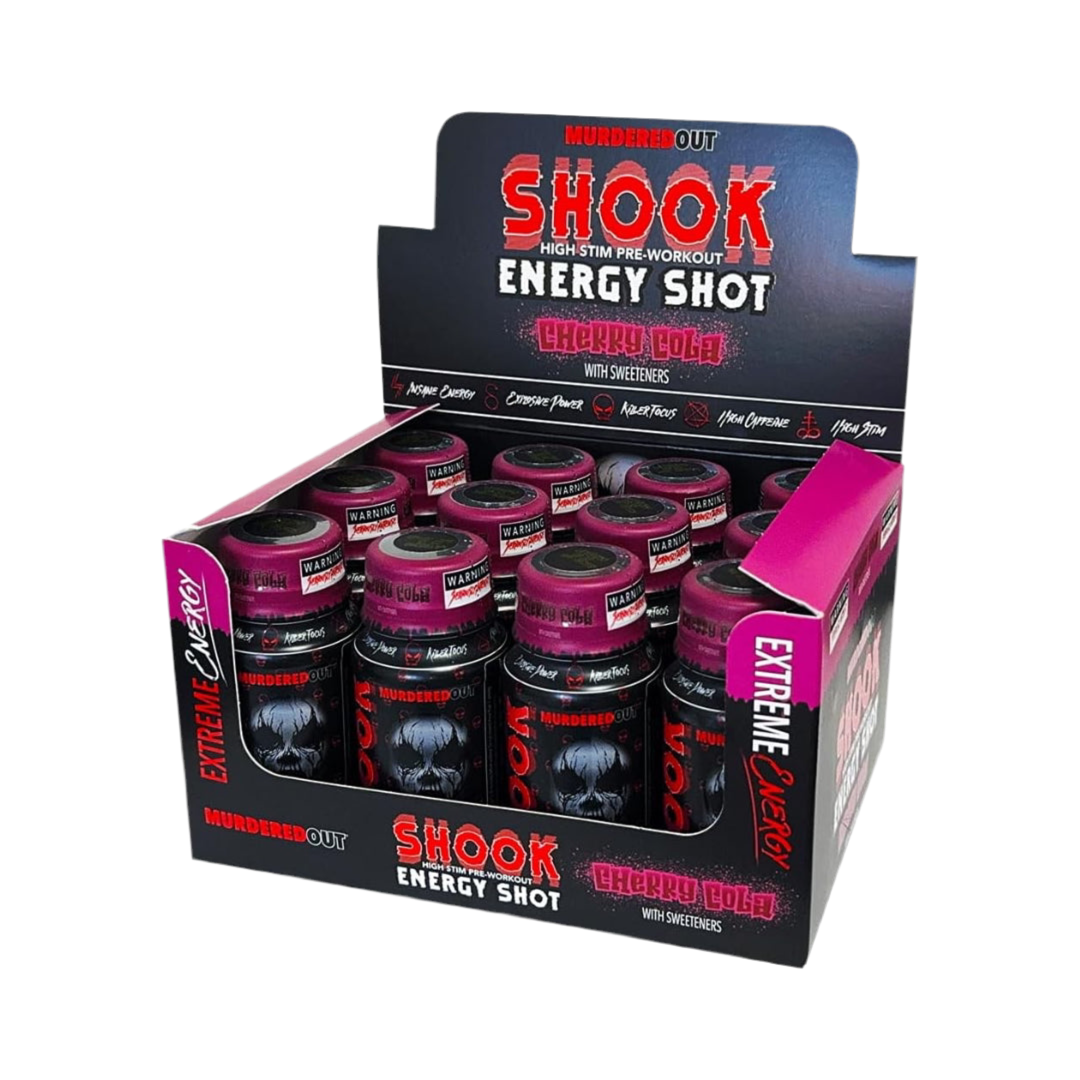 Murdered Out Shook Energy Shot 12x60ml