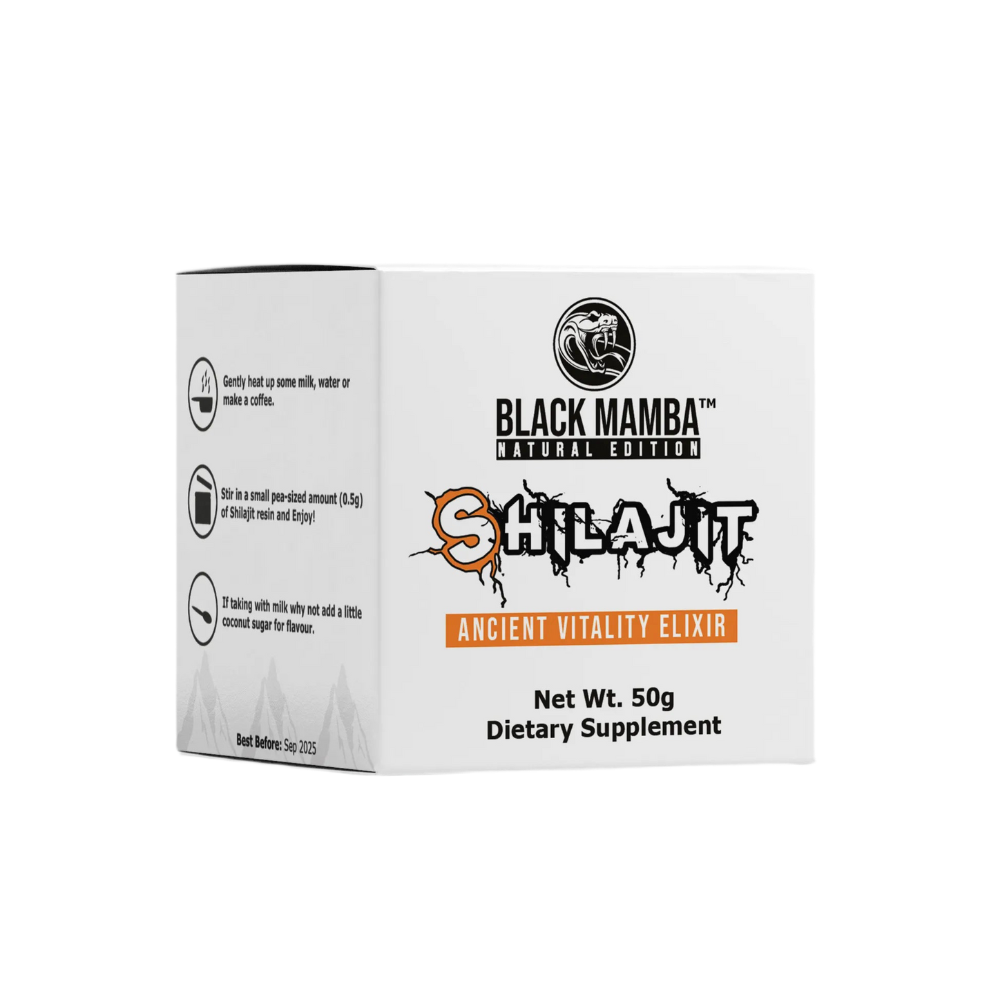 Black Mamba Shilajit Resin 50g MC SUPPLEMENTS