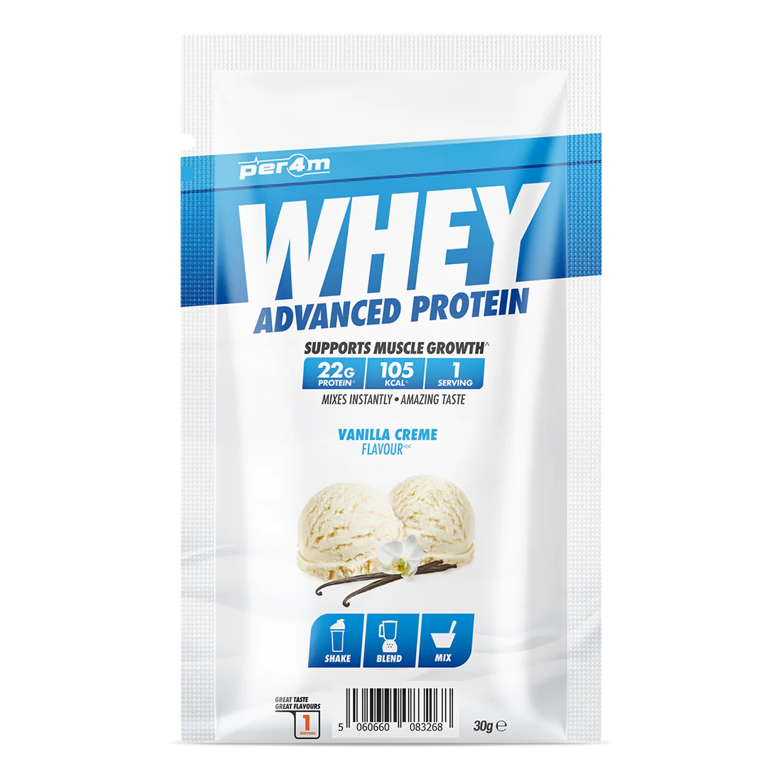 PER4M Advanced Whey Protein Sachet 30g