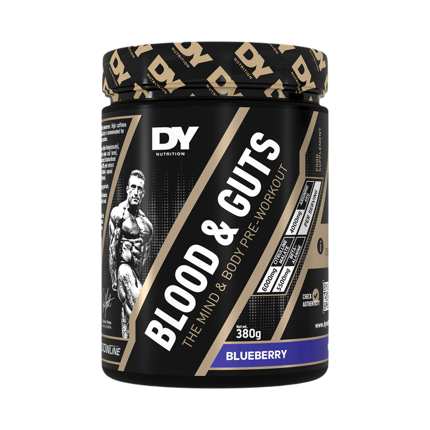 DY Nutrition Blood and Guts Pre-Workout 380g