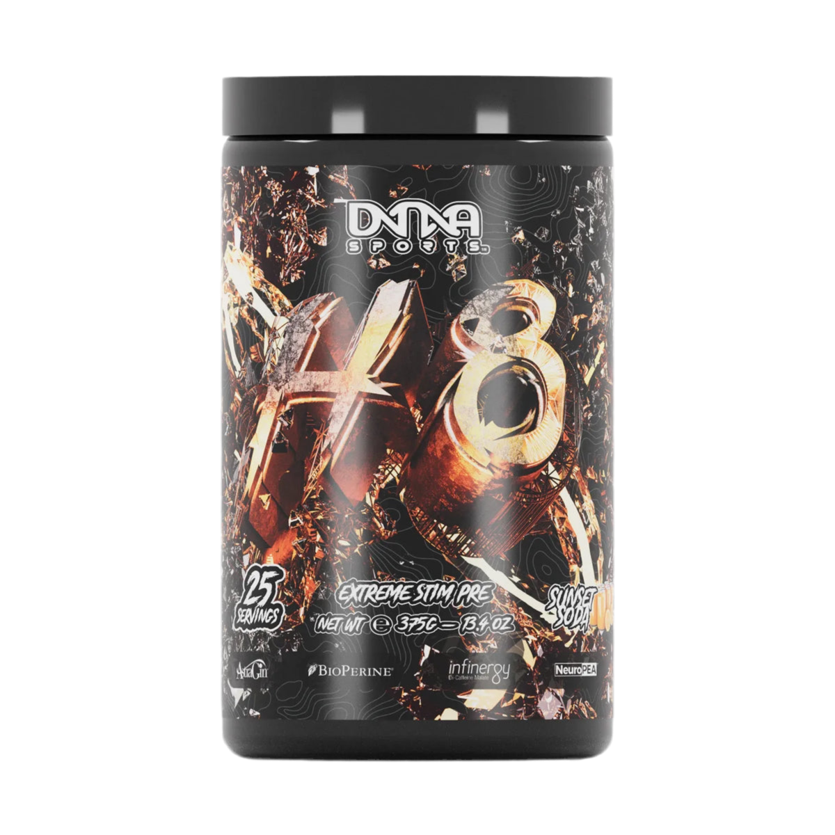 DNA Sports H8 Pre Workout 375g