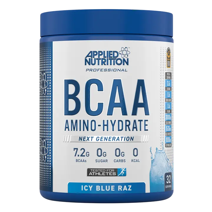 Applied Nutrition - Applied Nutrition BCAA Amino Hydrate 450g - Icy Blue Raz - product photo