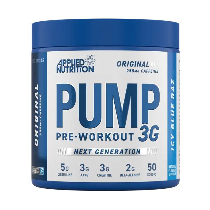 Applied Nutrition - Applied Nutrition Pump 3G 375g - Icy Blue Raz - product photo
