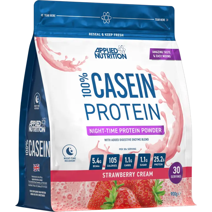 Applied Nutrition - Applied Nutrition Casein 900g - Strawberry Cream - product photo