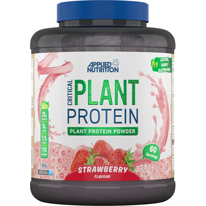 Applied Nutrition - Applied Nutrition Critical Plant Whey 1.8kg - Strawberry - product photo