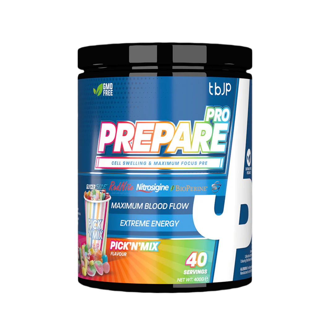 Trained By JP PrePare Pro, Pre Workout 340g
