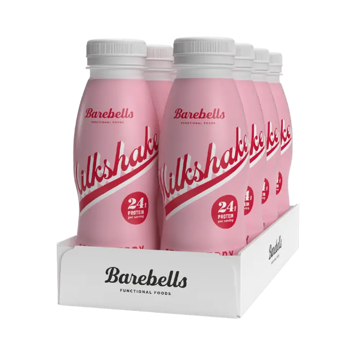 Barebells - Barebells Milkshake 8x330ml - Strawberry - product photo