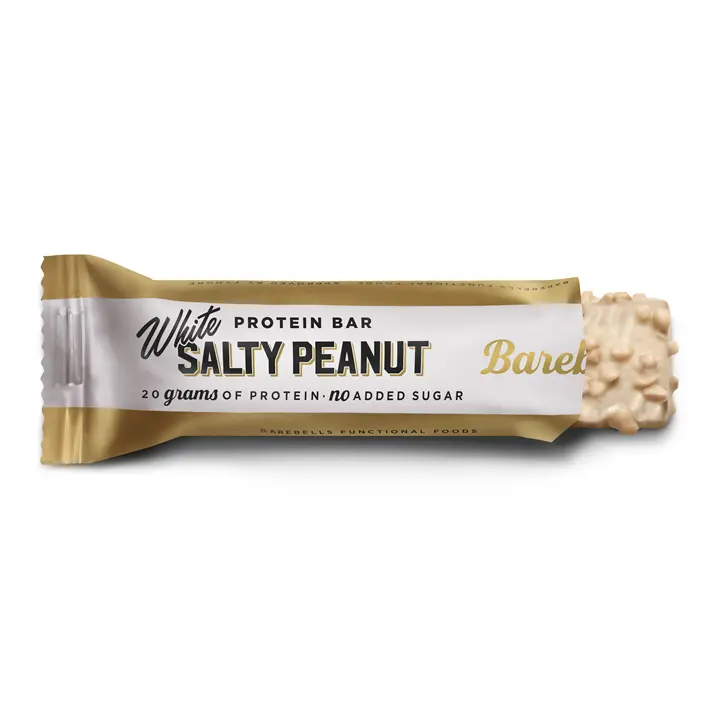 Barebells - Barebells Protein Bar 12x55g - White Chocolate Salty Peanut - product photo
