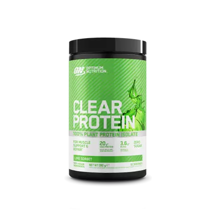 Optimum Nutrition Clear Protein, 100% Plant Protein Isolate Powder 280g