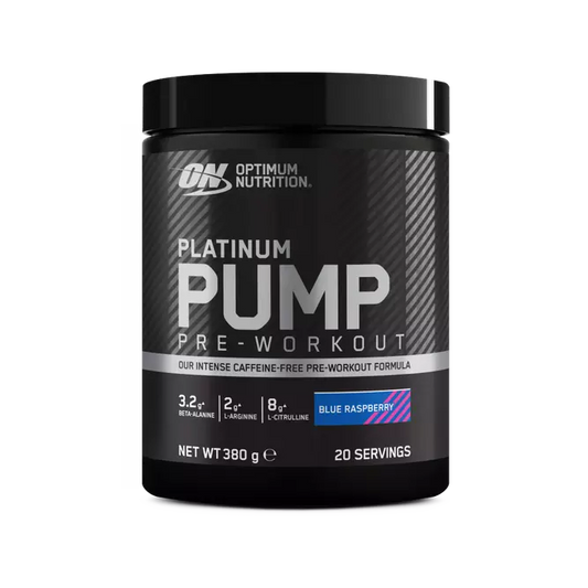 Optimum Nutrition Platinum Pump Pre-Workout Caffeine Free - 380g