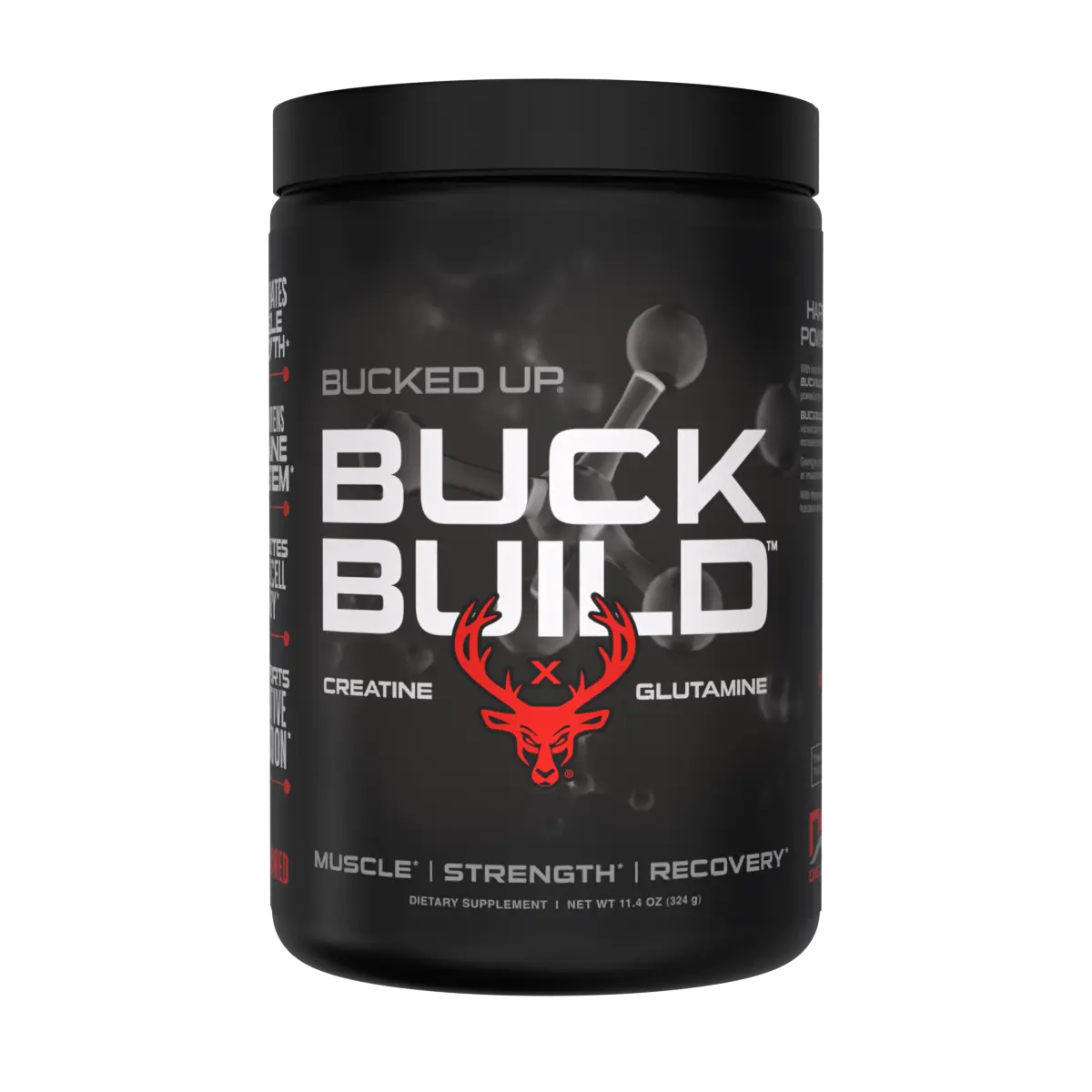 Bucked Up Glutamine/Creatine (Unflavoured) 324g