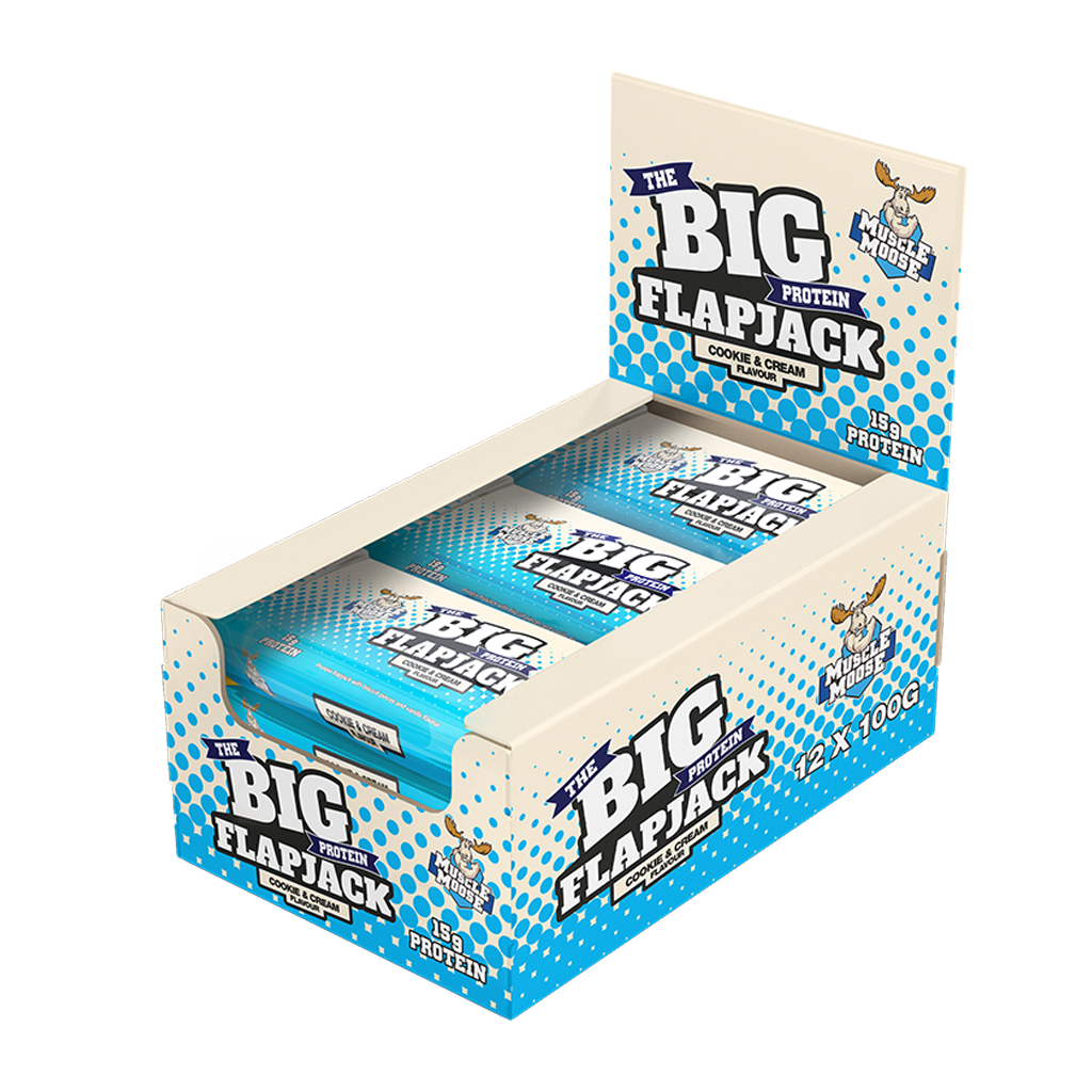 Muscle Moose Big Protein Flapjack 12x100g