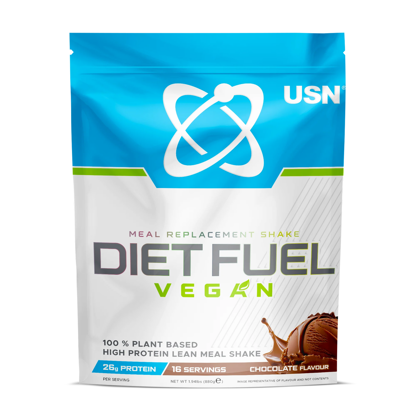 USN Diet Fuel Vegan 880g