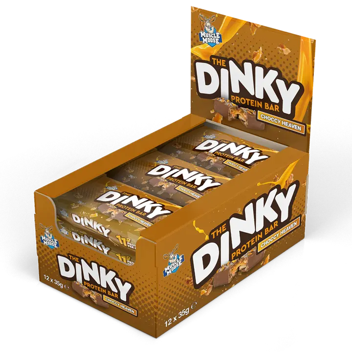 Muscle Moose - Muscle Moose Dinky Protein Bar 12x35g - Chocolate Heaven - product photo