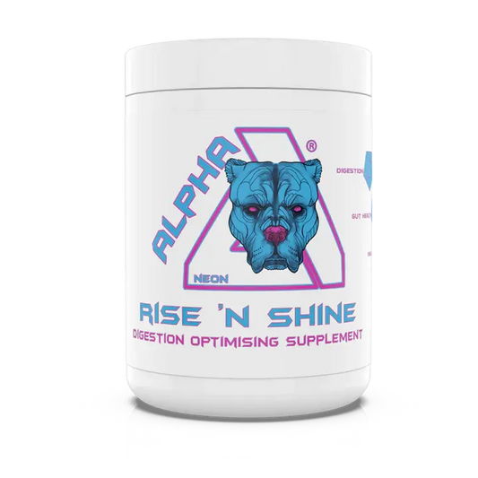 Alpha Neon - Alpha Neon Rise n Shine 360g - Strawberry Mango - product photo