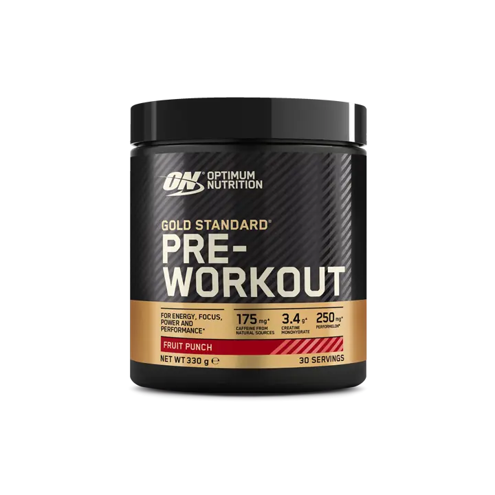 Optimum Nutrition - Optimum Nutrition Gold Standard Pre-Workout Powder - 330g - Fruit Punch - product photo