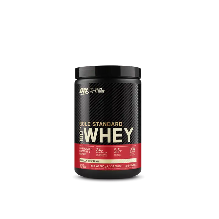 Optimum Nutrition - Gold Standard 100% Whey Protein Powder 300g - Vanilla Ice Cream - product photo