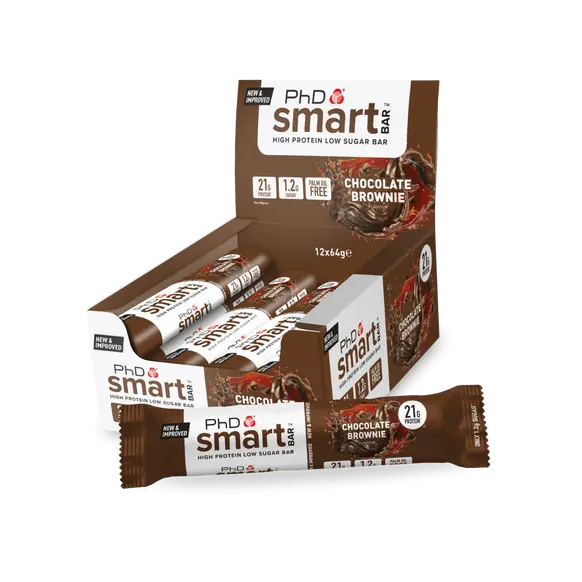 PhD Nutrition Smart Bar 12x64g Sports Supplement product photo
