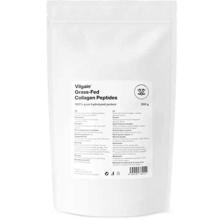 Vilgain Grass-Fed Collagen Peptides 300g Collagen product photo