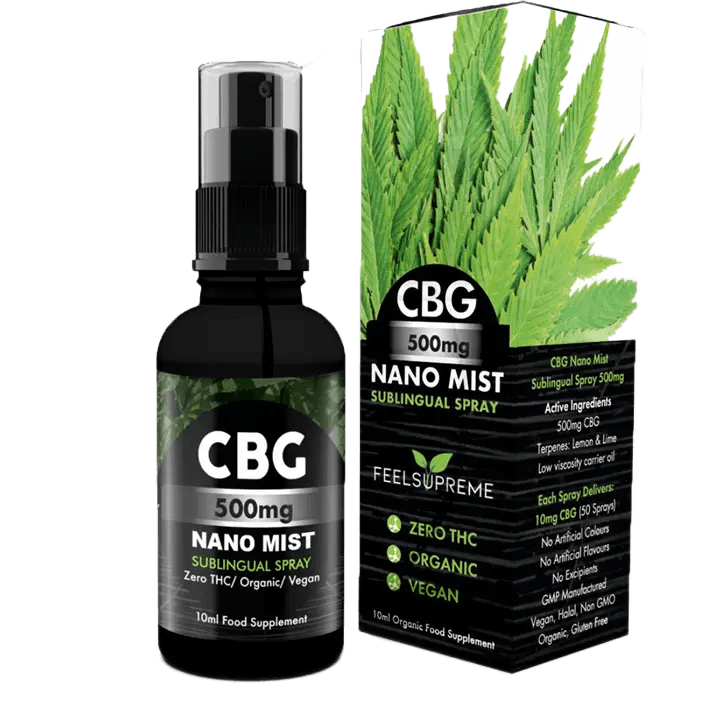 Feel Supreme CBG Nano Spray 500mg 10ml