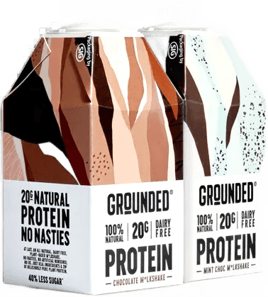 Grounded Protein M*lkshake 12x490ml