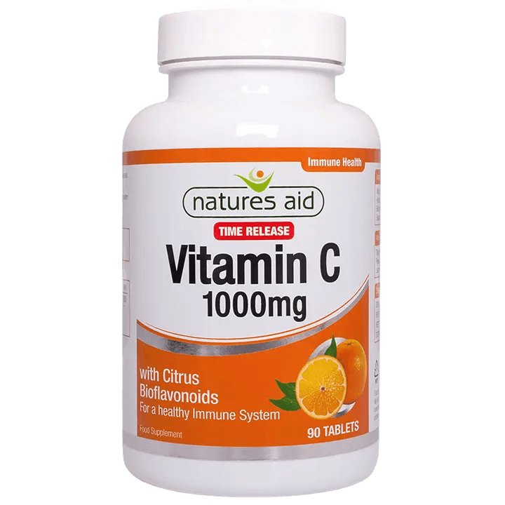 Natures Aid Vitamin C 1000mg Time Release 90 Tabs