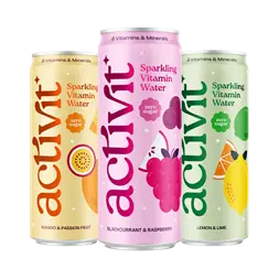 Activit Sparkling Vitamin Water 12x330ml Ready-to-Drink product photo