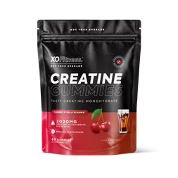 XO Fitness XO Creatine Gummies Dual Flavour 60 Gummies Creatine product photo