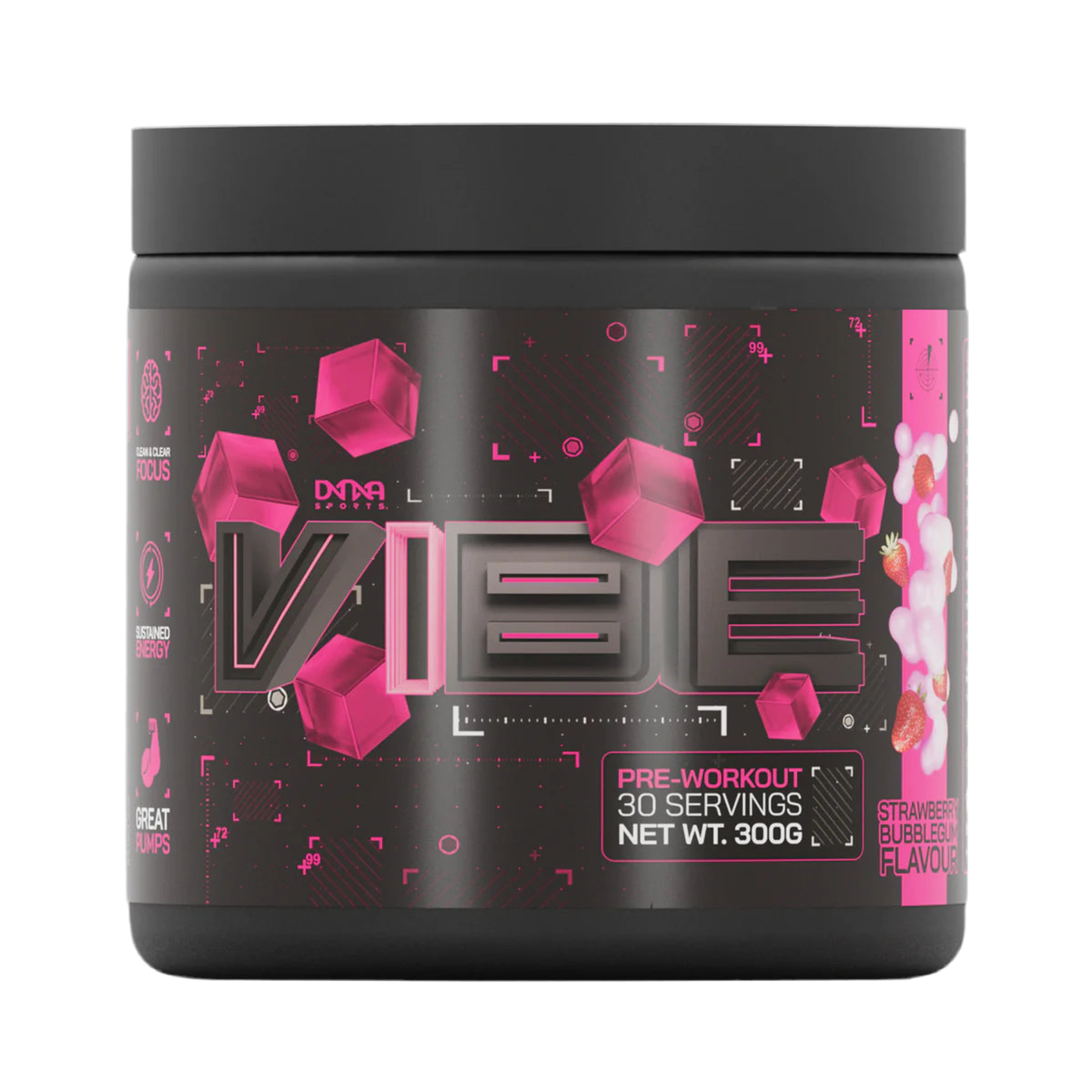 DNA Sports Vibe Pre Workout 300g MC SUPPLEMENTS