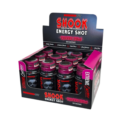 Murdered Out Shook Energy Shot 12x60ml