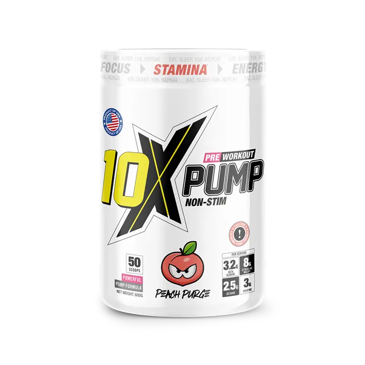 10x Athletic - 10X Athletic PUMP 600g - Peach Purge - product photo