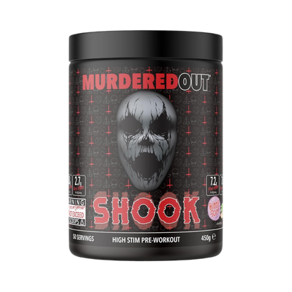 Murdered Out Shook, High Stim Pre Workout 450g Pre Workout product photo