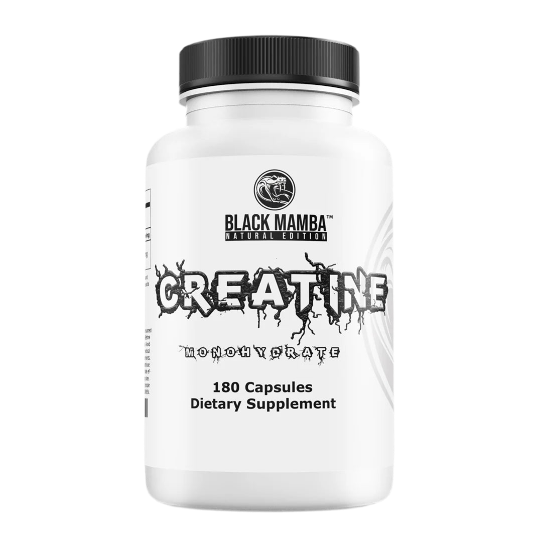Black Mamba Creatine Capsules (180 Caps)