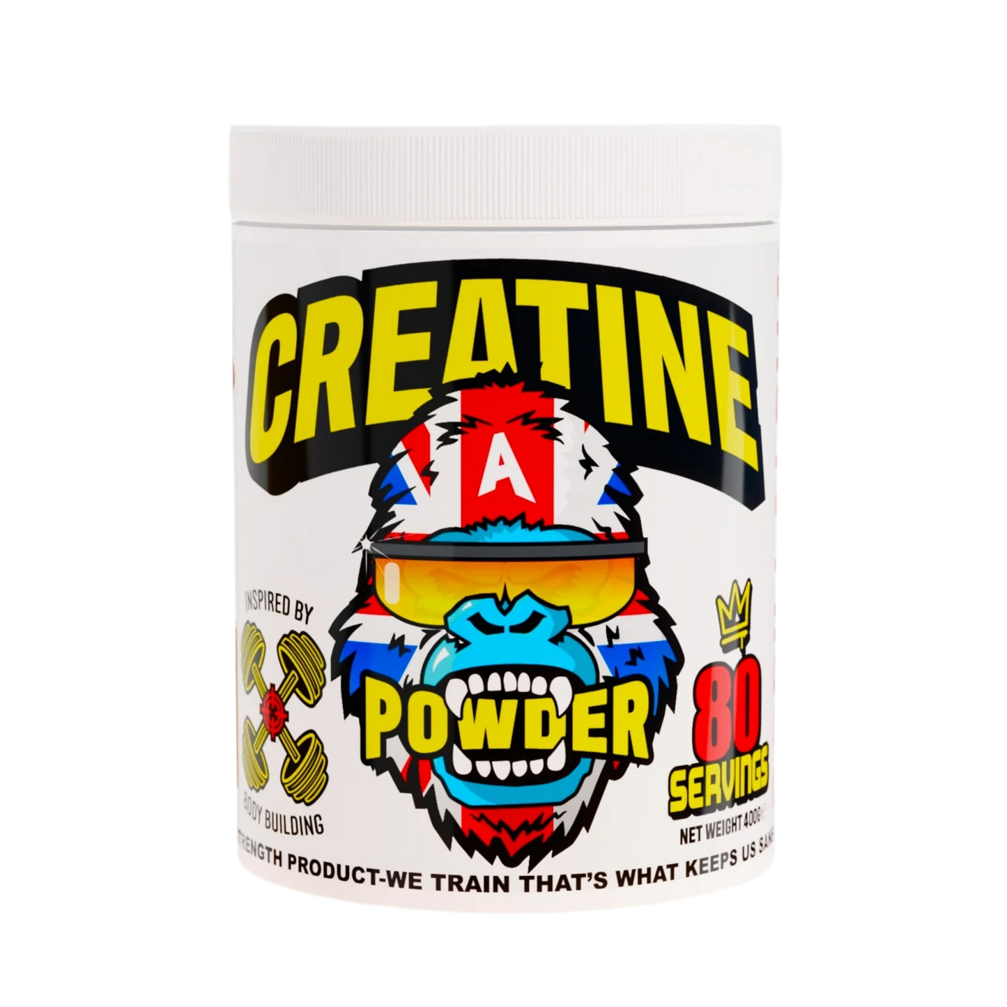 Gorillalpha Creatine 400g (Unflavoured)
