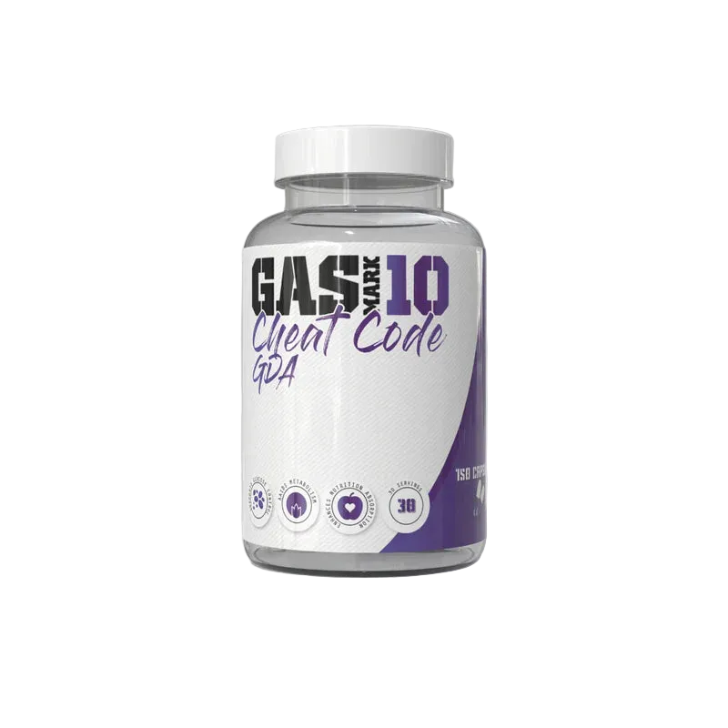 Gas Mark 10 Cheat Code (150 Caps) MC SUPPLEMENTS