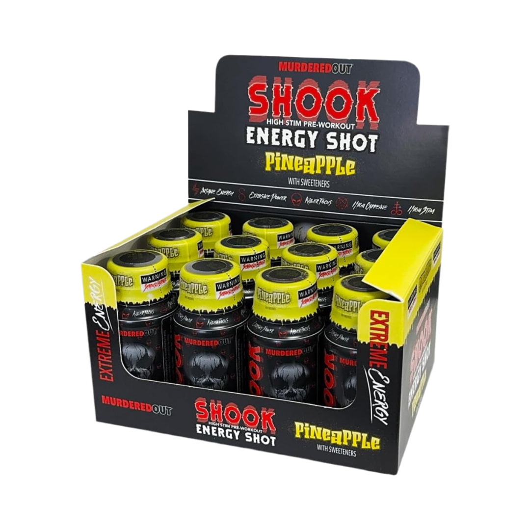 Murdered Out Shook Energy Shot 12x60ml