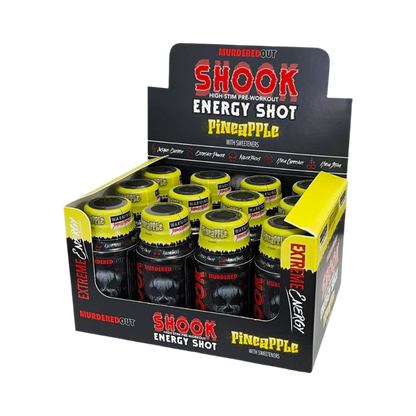 Murdered Out Shook Energy Shot 12x60ml