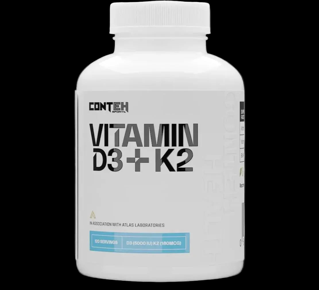 Conteh Sports Vitamin D3 & K2 100 Tabs