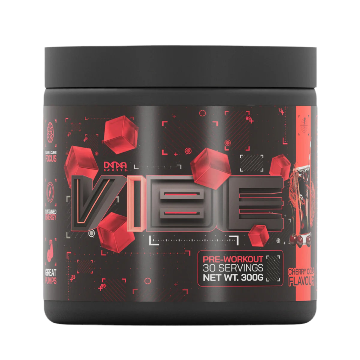 DNA Sports Vibe Pre Workout 300g MC SUPPLEMENTS