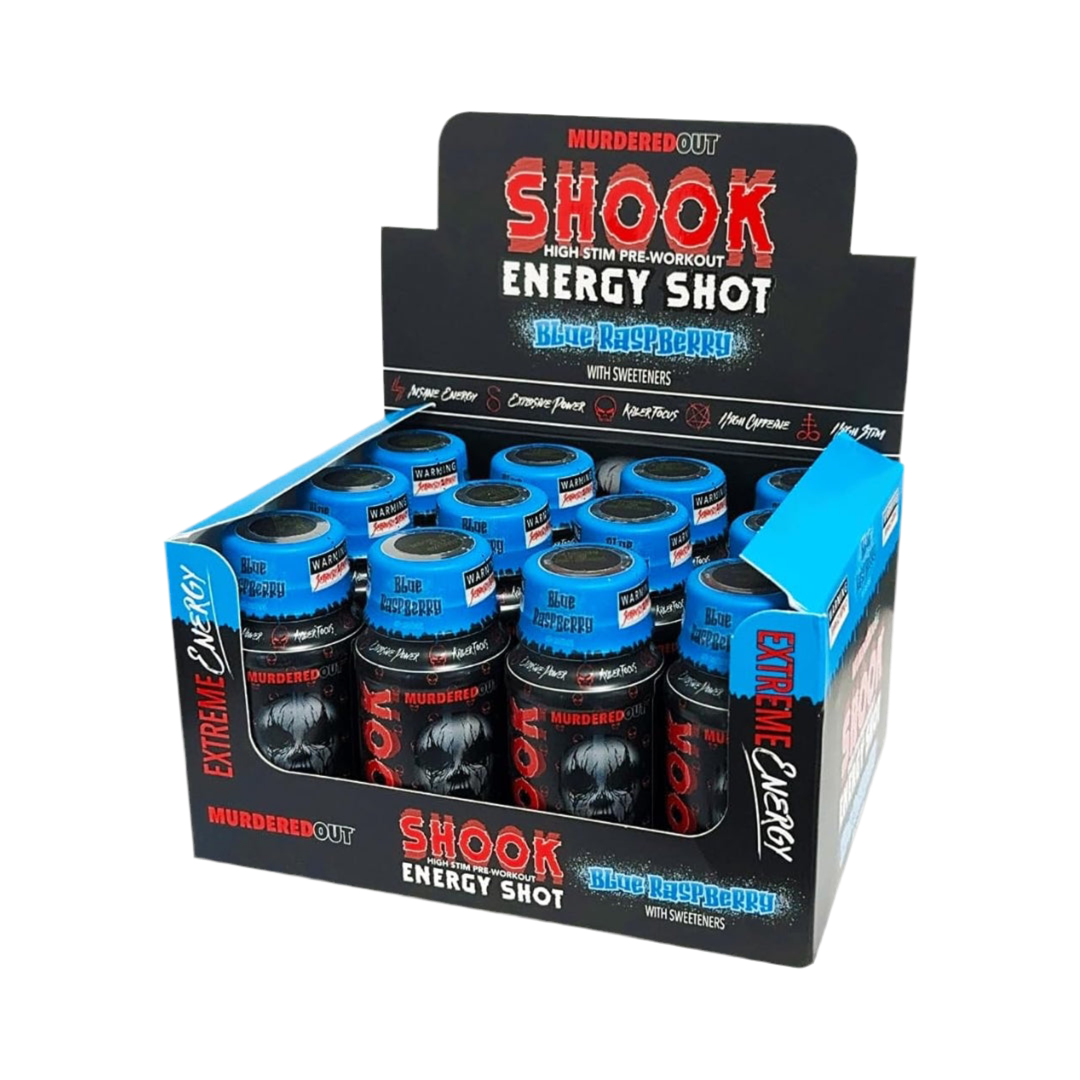 Murdered Out Shook Energy Shot 12x60ml
