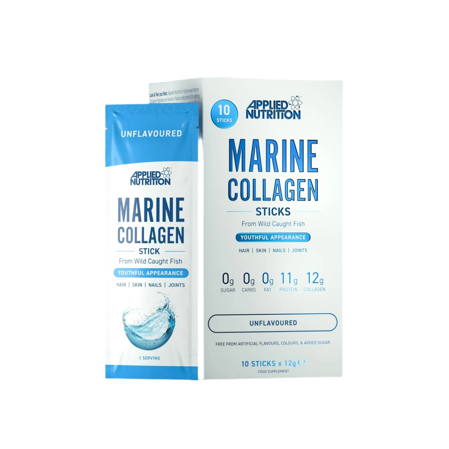Applied Nutrition Marine Collagen Sticks 12x21g