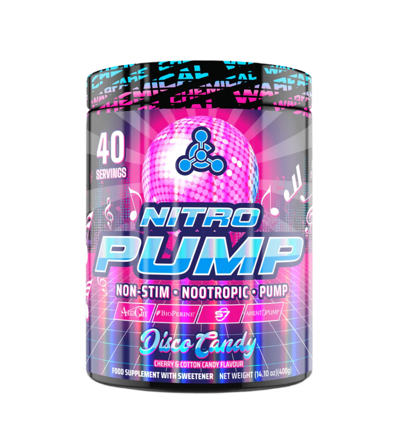 Chemical Warfare Nitro Pump Pre Workout 400g