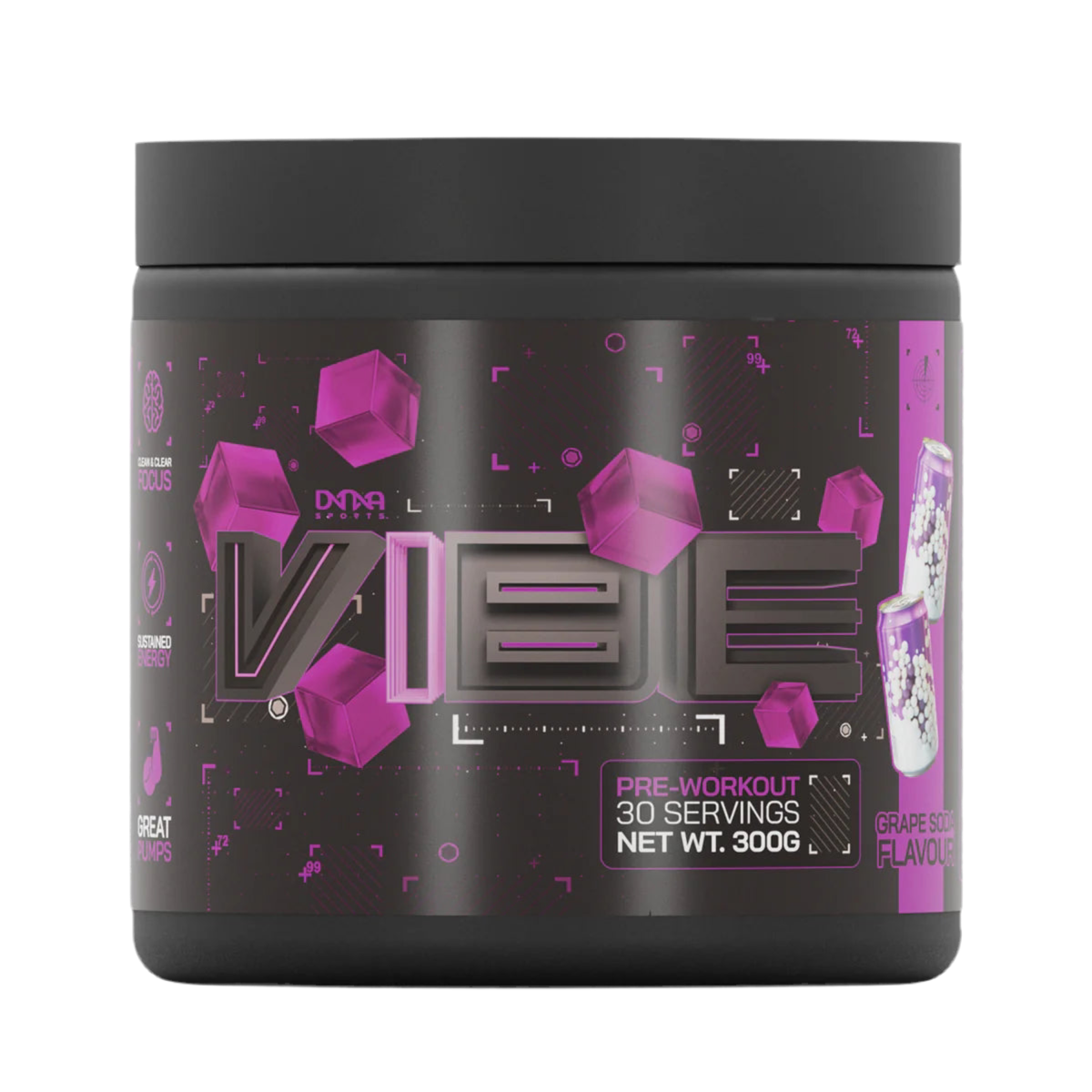 DNA Sports Vibe Pre Workout 300g MC SUPPLEMENTS