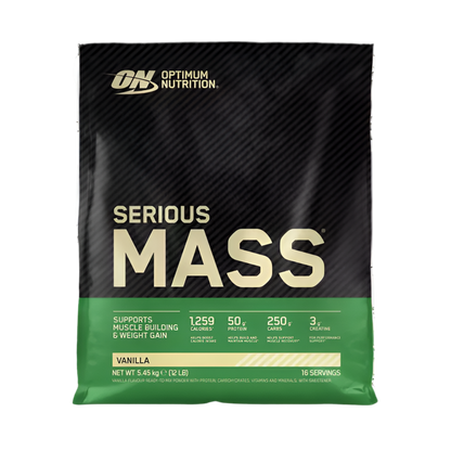 Optimum Nutrition Serious Mass Weight Gainer Protein Powder 5.45kg