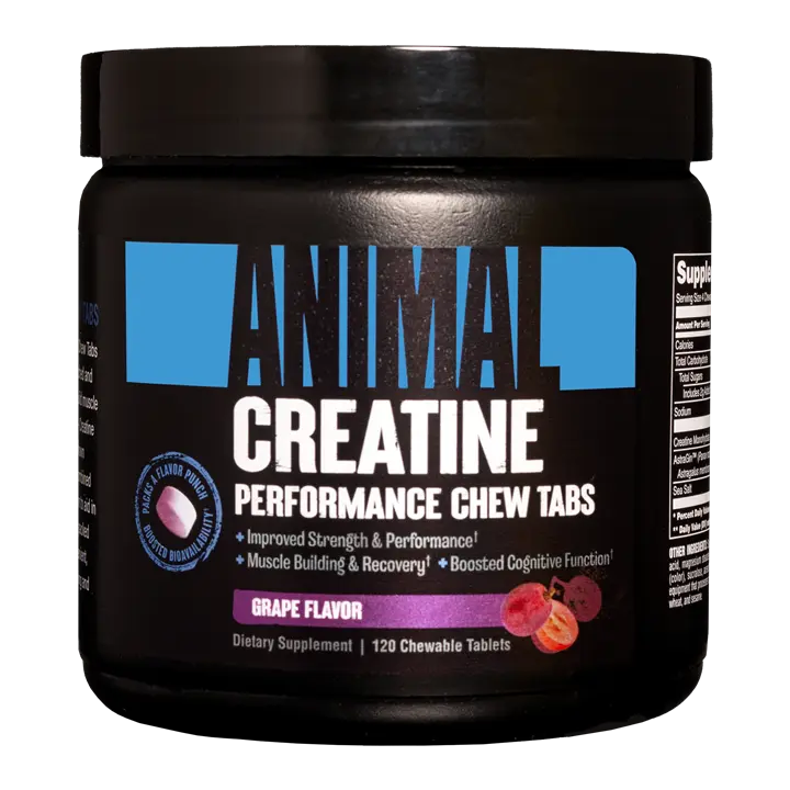 Animal - Animal Creatine Chews 120 Tabs - Grape - product photo