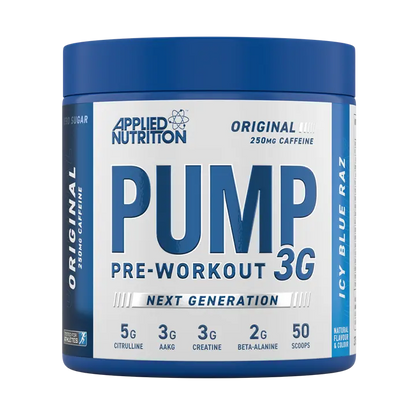 Applied Nutrition - Applied Nutrition Pump 3G 375g - Icy Blue Raz - product photo