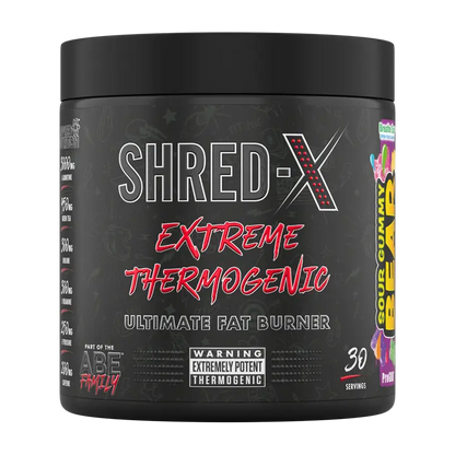 Applied Nutrition - Applied Nutrition Shred-X Powder 300g - Sour Gummy Bear - product photo