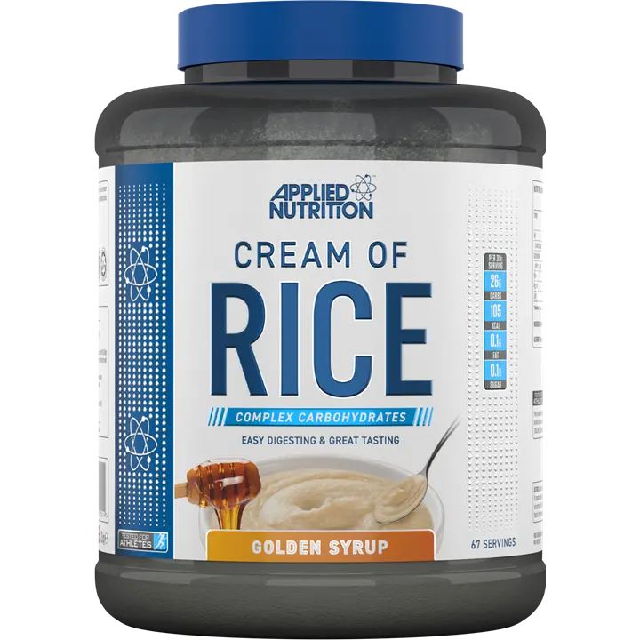 Applied Nutrition - Applied Nutrition Cream of Rice 2KG - Golden Syrup - product photo
