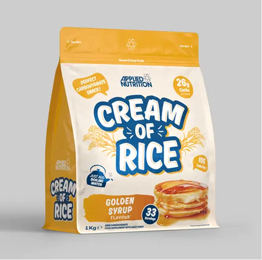 Applied Nutrition - Applied Nutrition Cream of Rice 1kg - Golden Syrup - product photo