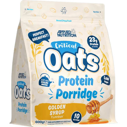 Applied Nutrition - Applied Nutrition Critical Oats 600g - Golden Syrup - product photo